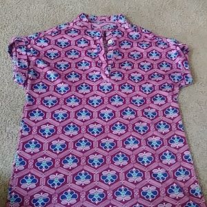 Soft polyester cute top